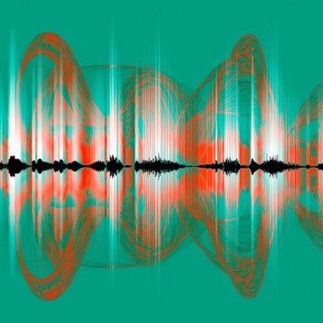 Abstract sound waves