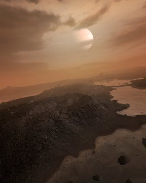 Artwork of Seas on Titan
