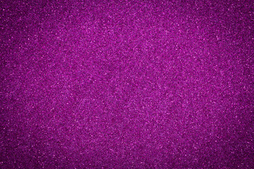 Shiny background glitter with purple texture. Purple colour background with glitter effect.