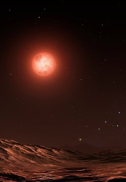 Artist's impression of Proxima's Planet