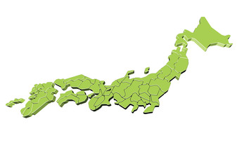 日本地図・都道府県別