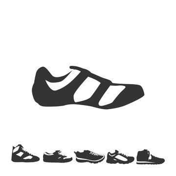 sneakers icon vector illustration eps10
