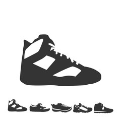 sneakers icon vector illustration eps10