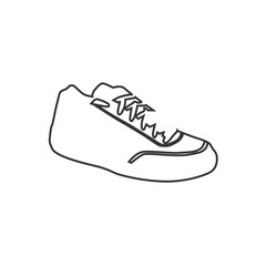 sneakers icon vector illustration eps10