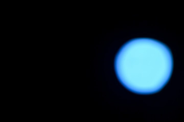 Background, blue halo with dark background