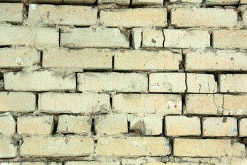 old brick white wall background