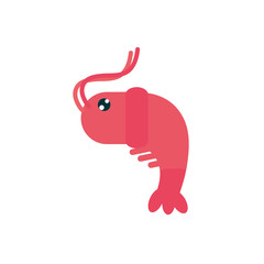 marine life, shrimp crustacean cartoon sea fauna animal