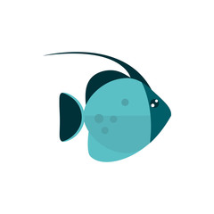 marine life, exotic fish cartoon sea fauna animal