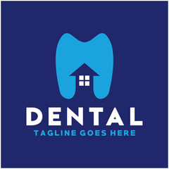 Dental House Logo Design Inspiration For Business And Company