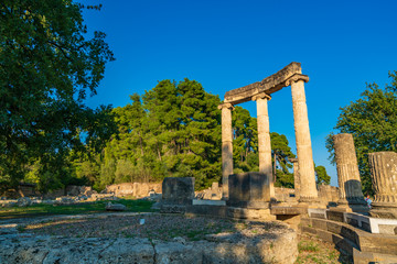 The anciant Olympia in Greece