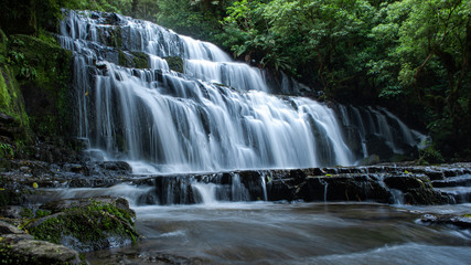 Fototapeta premium waterfall in forest