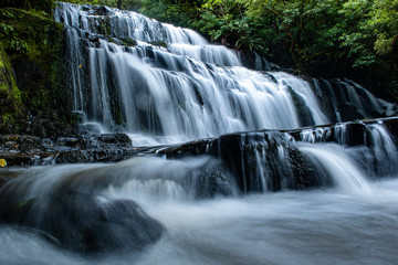 waterfall in forest