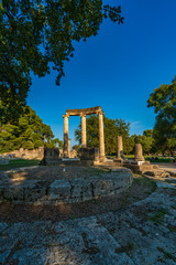 The anciant Olympia in Greece