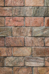 Maroon Grey Reddish Brown Brick Pattern Texture Design For Background