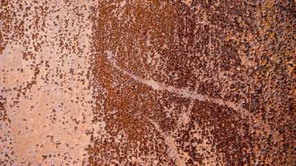 grunge rusty metal texture background for interior exterior decoration and industrial construction concept design