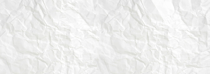Paper texture Crumpled White.Top view.