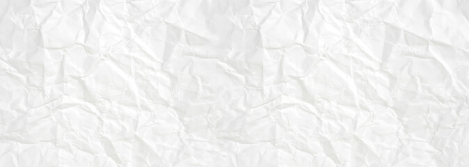 Paper texture Crumpled White.Top view.