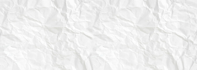 Paper texture Crumpled White.Top view.