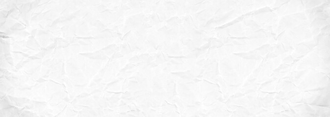 Paper texture Crumpled White.Top view.