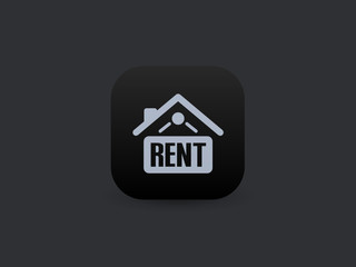 Home Rent Sign -  App Icon