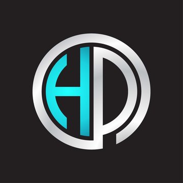 HD Initial logo linked circle monogram