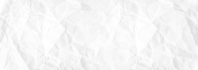 Paper texture Crumpled White.Top view.