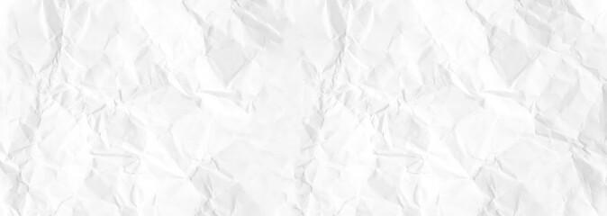 Paper texture Crumpled White.Top view.