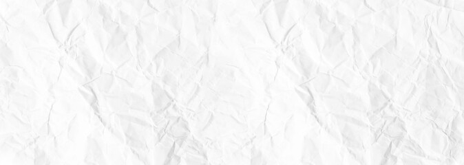 Paper texture Crumpled White.Top view.