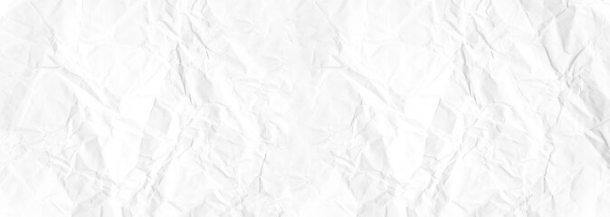 Paper texture Crumpled White.Top view.