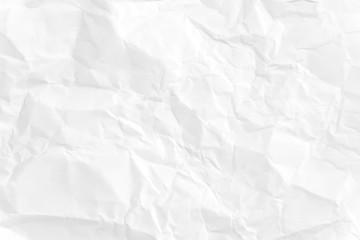 Obraz premium Paper texture Crumpled White.Top view.