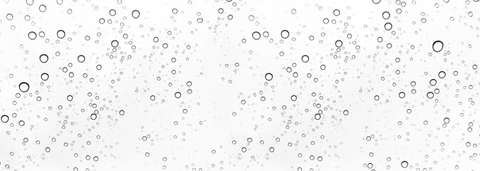 Rain drops on window glasses surface Natural Pattern of raindrops. Natural pattern of raindrops on white background for your design.