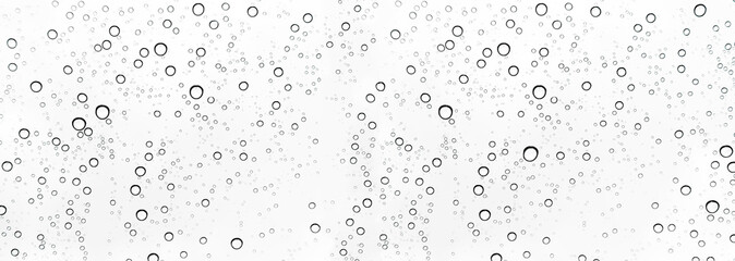 Rain drops on window glasses surface Natural Pattern of raindrops. Natural pattern of raindrops on white background for your design.