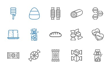 cookies icons set