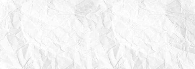 Paper texture Crumpled White.Top view.