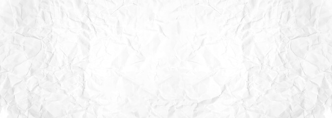 Paper texture Crumpled White.Top view.