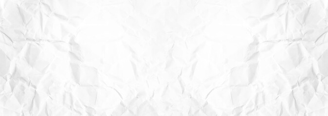 Paper texture Crumpled White.Top view.