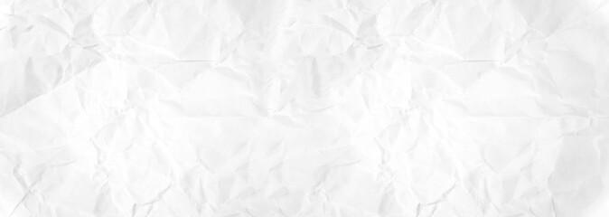 Paper texture Crumpled White.Top view.