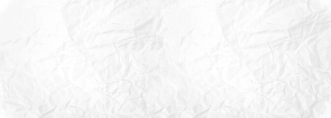 Paper texture Crumpled White.Top view.