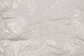 Plastic wihite background. Top view.