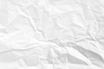 Paper texture Crumpled White.Top view.