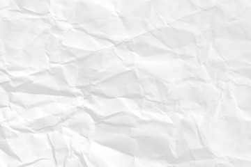 Paper texture Crumpled White.Top view.