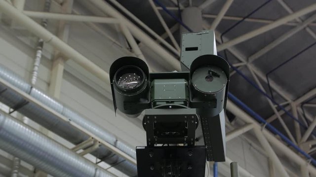 Surveillance camera military radar sight aim sensor detection system guidance system