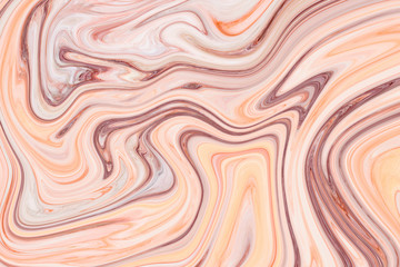 Marble ink colorful. brown marble pattern texture abstract background. can be used for background or wallpaper