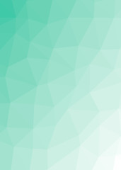 Obraz premium Abstract Low Polygon gradient Generative Art background illustration