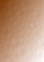 Fototapeta premium Abstract Low Polygon gradient Generative Art background illustration