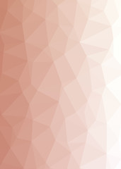 Naklejka premium Abstract Low Polygon gradient Generative Art background illustration