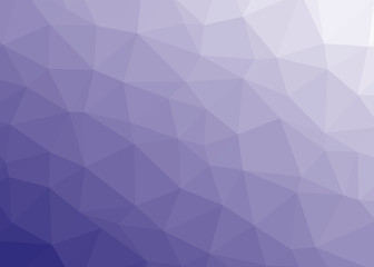 Fototapeta premium Abstract Low Polygon gradient Generative Art background illustration