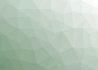 Fototapeta premium Abstract Low Polygon gradient Generative Art background illustration