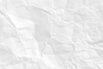 Obraz premium Paper texture Crumpled White.Top view.