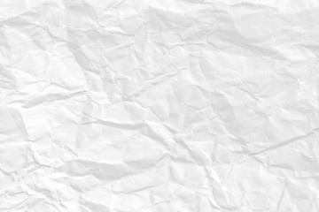 Obraz premium Paper texture Crumpled White.Top view.